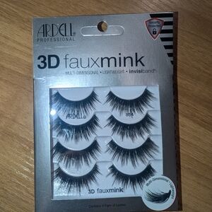 Ardell 3D FauxMink Lashes #854, 4 pair